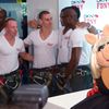 Miss Piggy, Firefighters Heat Up Fashion's Night Out